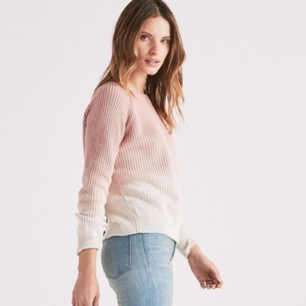 ✨SALE✨Lucky Brand pink ombré sweater